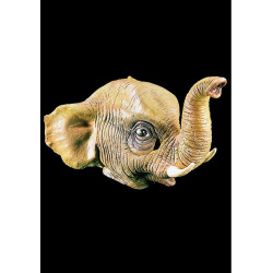 Latexová maska slon